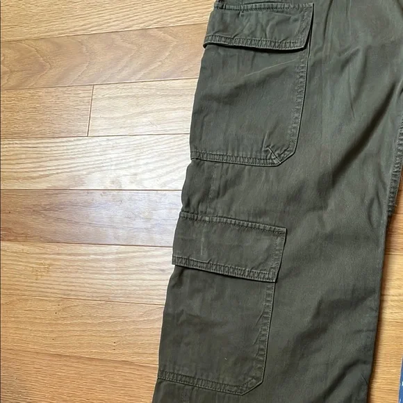 Zara Green Cargo Pants - Picture 5 of 8